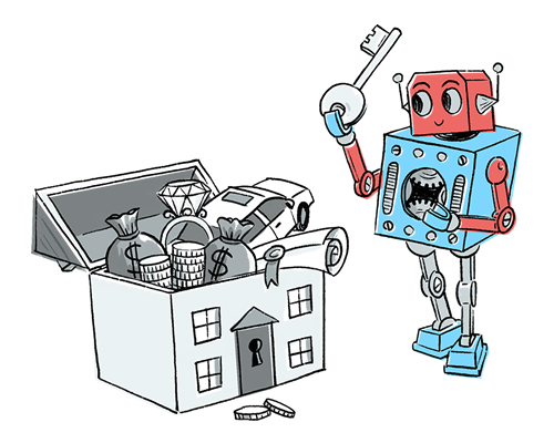 transfer of property through will